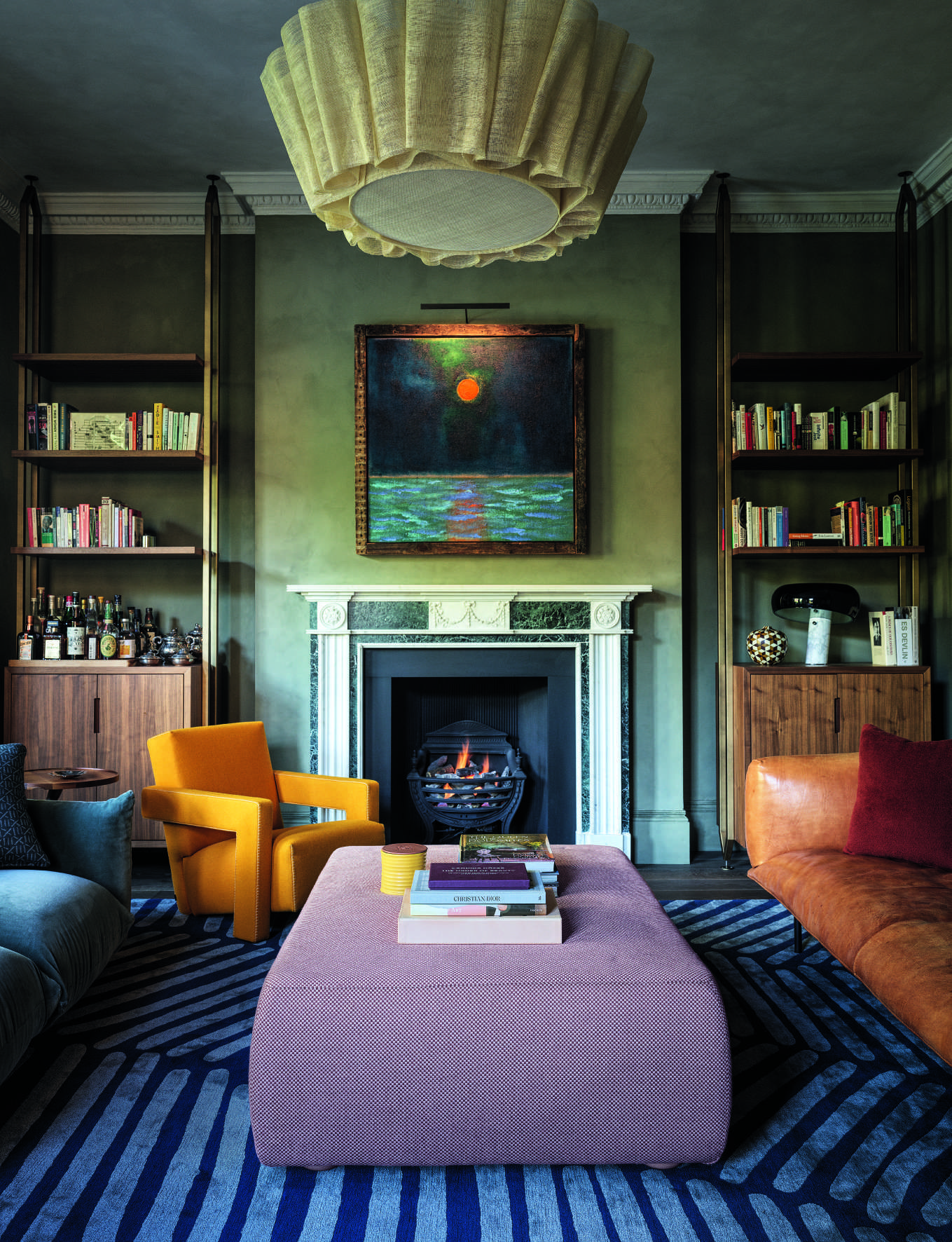 Belsize Project alhadeff architect living area